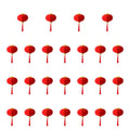 Small Chinese Lanterns Lucky Flocked Art Deco Hanging Ornaments for New Year Spring Festival Home Decor Quake 25pcs