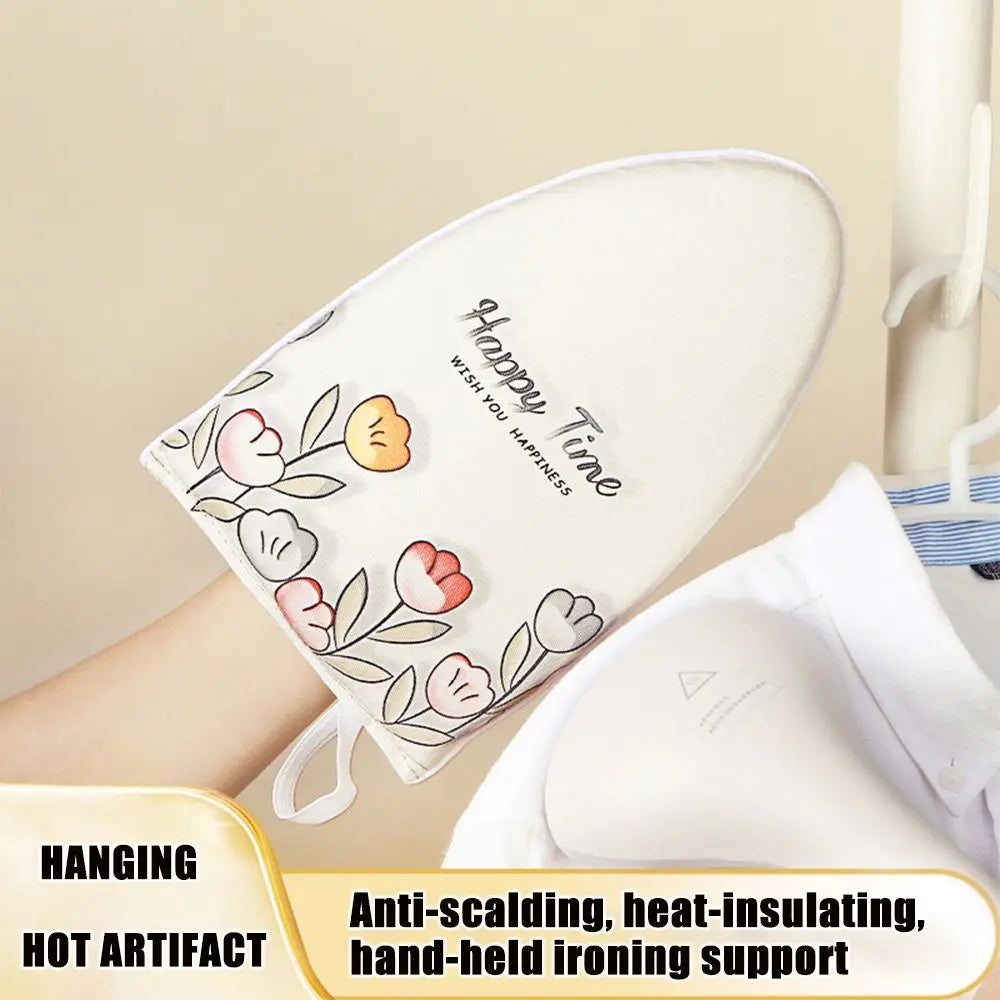 Fabric Material Ironing Board Anti Ironing Feature Small Size Ironing Gloves Insulated Design Heat Resistant Glove Quake