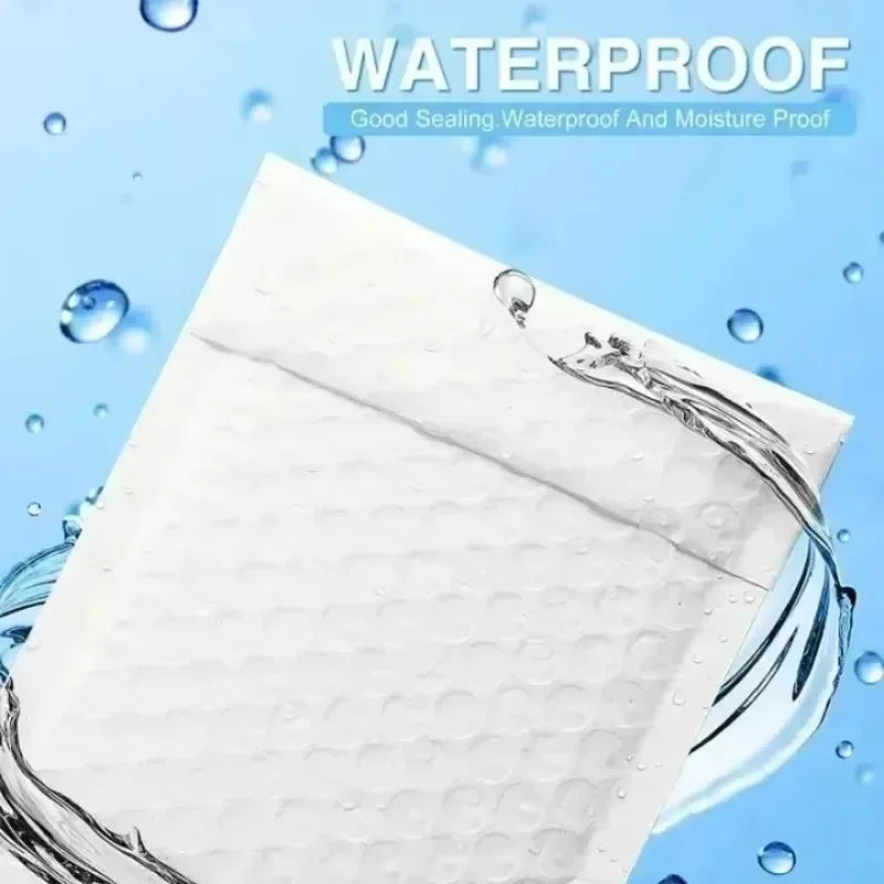100/10PCS Bubble Envelopes Bag Waterproof Foam Bubble Mailers Shipping Envelope Bags Plastic Self Seal Packaging Organizer Bag Quake