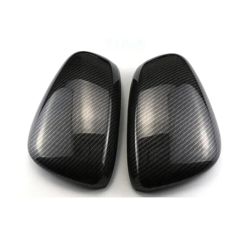 For Renault Kadjar 2016-2019 Car Sticker Rearview Side Mirror Cover Wing Cap Exterior Door Rear View Case Trim Carbon Fiber Look Quake Carbon