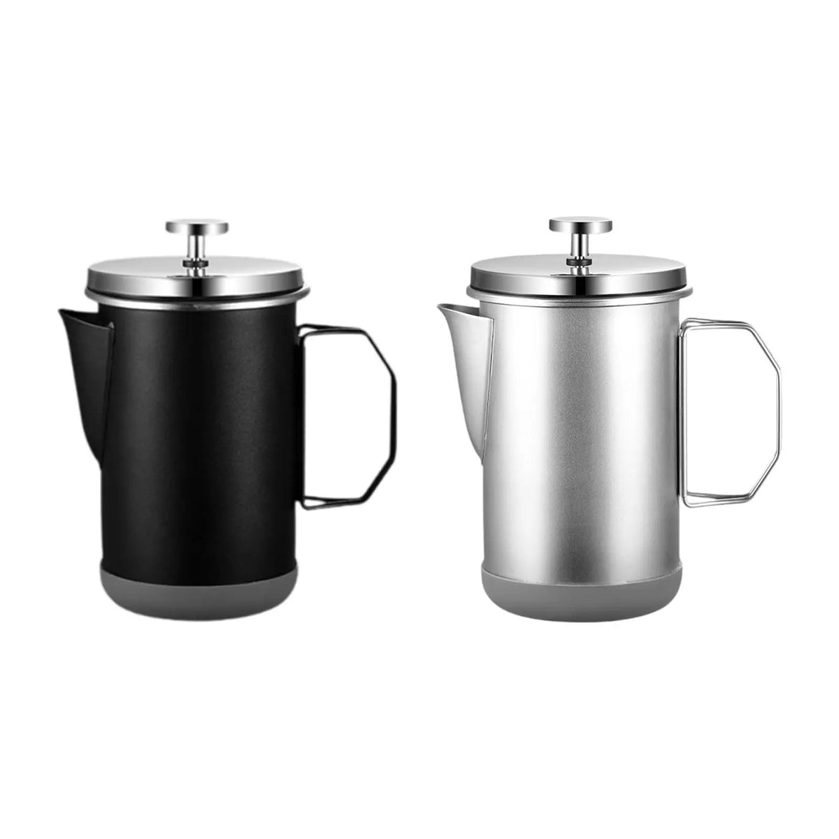 French Pressing Coffee Pot 1000ml Thickened for Kitchen Cafe Outdoor Camping Quake