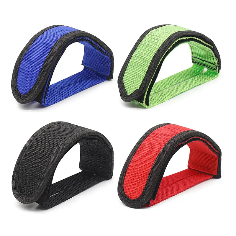 1Pc Bicycle Pedal Strap Fixed Gear Toe Cages Straps Anti-slip Foot Retainer Bands Cycling Accessories for Road Bike Quake
