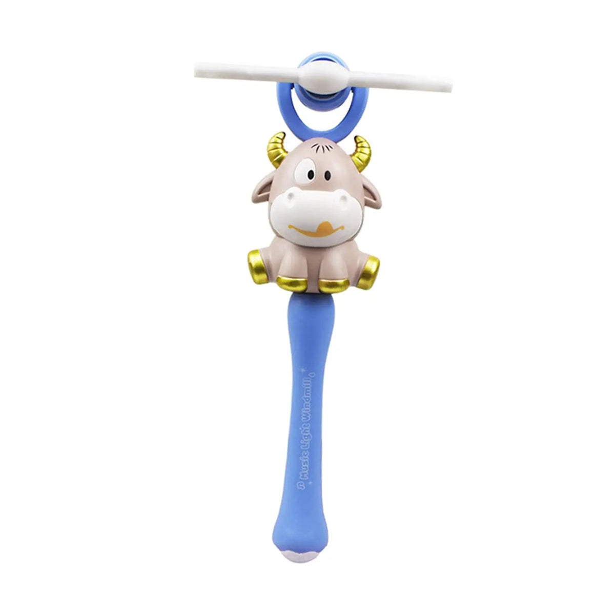 Light up Swivel Windmill Toy Luminous Party Pinwheels Toys LED Windmill Rotating Toy for Birthday Party Holidays Prom Carnival Quake Cow