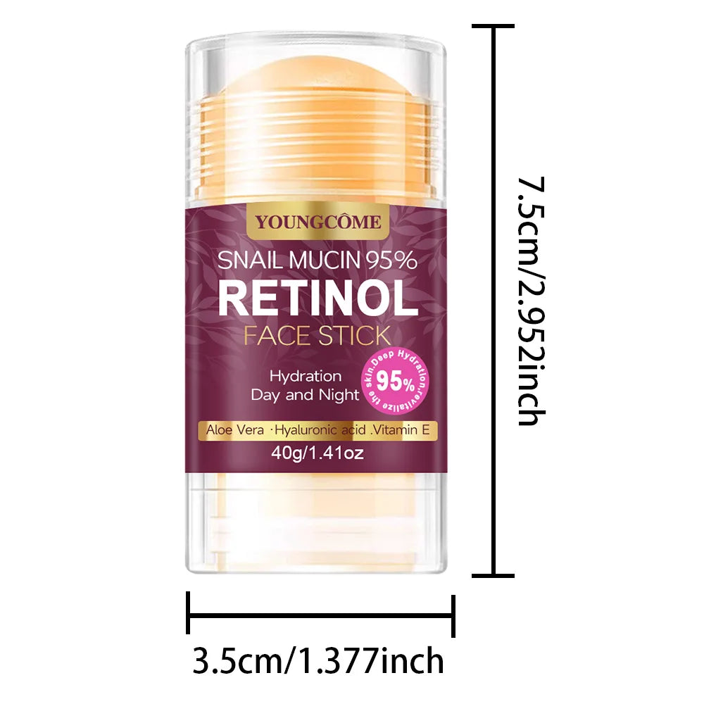 Snail Mucus Retinol Face Treatment Bar with Firming Elasticity Improve Loose Skin Lotion Moisturizes Brightenskin Products Quake 40G
