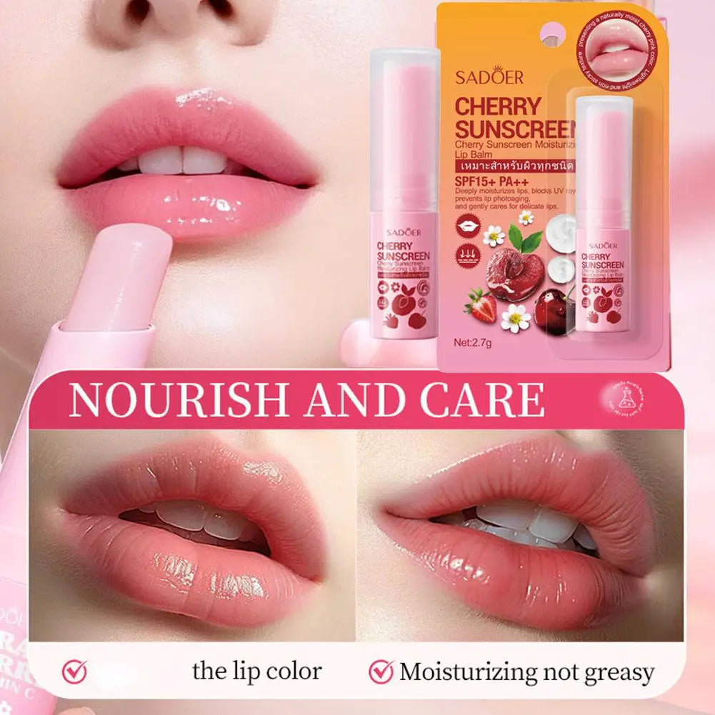 Honey Peach Sandwich Warm Changing Water Lipstick Moisturizing Warm Changing Lipstick 2.5g Quake