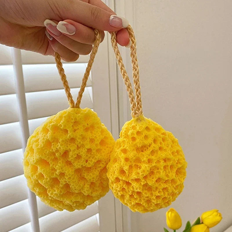 Comfortable Honeycomb Bath Ball Body Cleaning Exfoliante Shower Ball Does Not Fall Apart Soft Bath Sponge Children Kid Bath Ball Quake