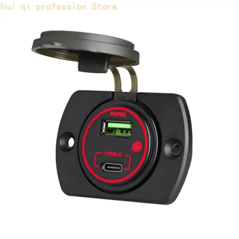 Fast Charging USB PD3.0 Car Chargers For Smartphones And Tablets With ABS Housing And Safety H8WE Quake H8WE3TT310238-D-R CN
