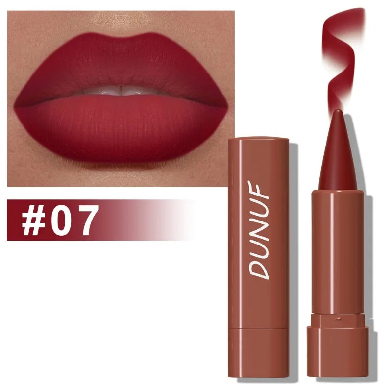 Lipline Lipstick Pen, Long-lasting Multi-color Waterproof, High Color Rendering, Beautiful and Fashionable Must Be Lipliner Quake 07