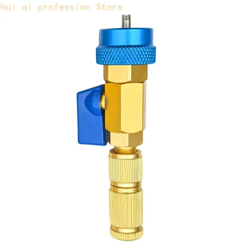 Automotive Air Conditioning Service Tool with Metal Grip Control for R134a Manual Maintenance, Repair Use, and Garage Work H8WE Quake B. CN