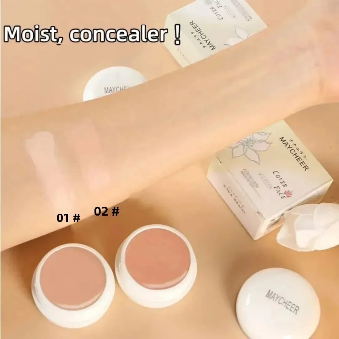 Deep Complexion Moisturizing Face Makeup - Spot Correction Cosmetic to Cover Acne Marks And Dark Circles Quake