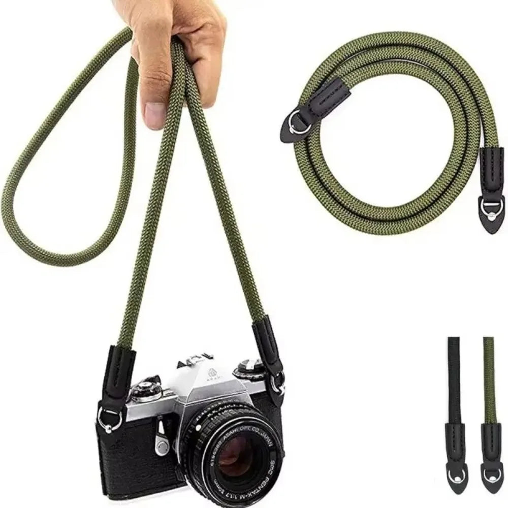 Adjustable Camera Shoulder Strap Durable Nylon Lanyard Security DSLR Camera Strap for Nikon Panasonic Leica Fujifilm Quake