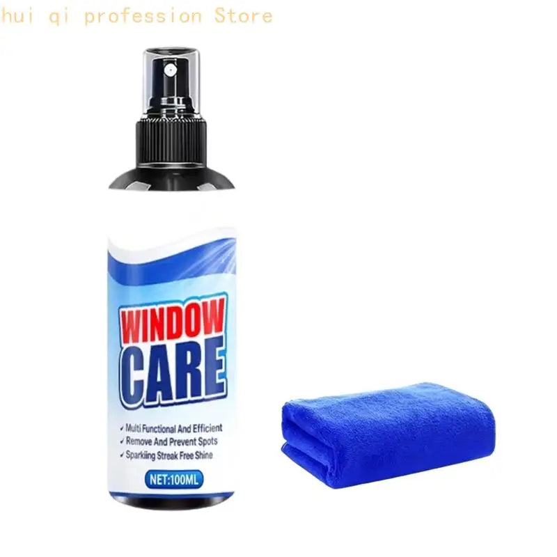 Routine Windshield Cleaner with Towel for Vehicle Glass Care, Household Cleaning and Garage Maintenance Choice H8WE Quake 100ml CN