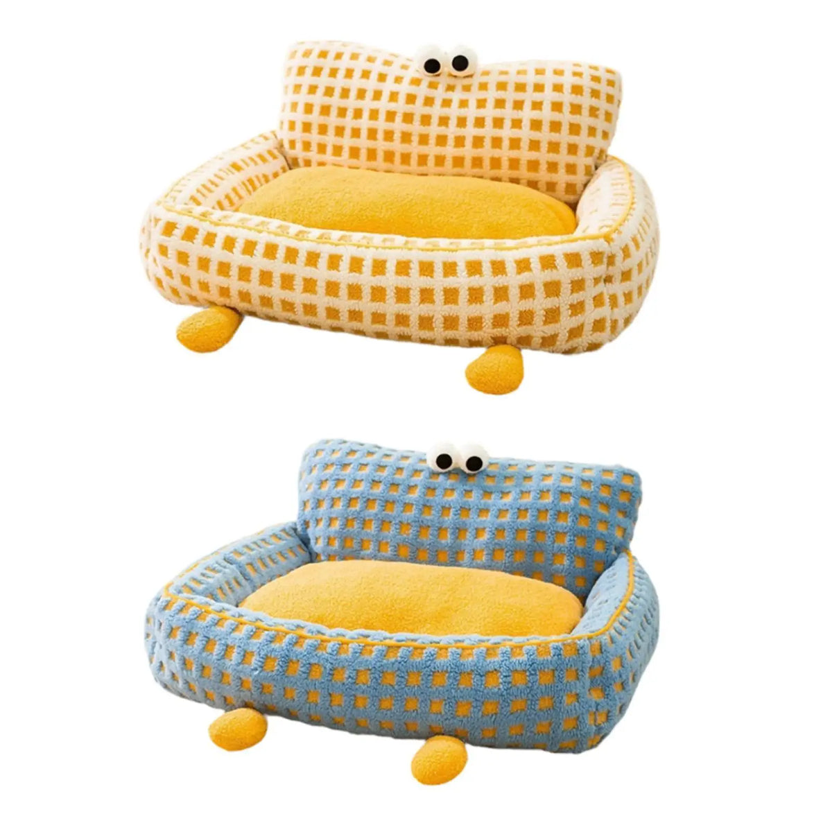 Pet Sofa Home Decor Resting Warm Comfortable Non Slip Bottom Pet House Dog Sofa Nest Cat Couch Bed for Room Home Dogs Pet Cats Quake