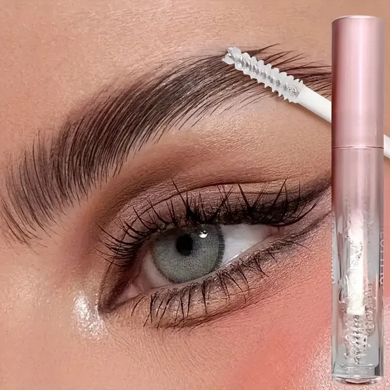 3DStereo Shaping Brow Gel, Long-Lasting Waterproof, Quick Drying, Natural-Looking Brow Shaping Gel with Brush Applicator Gel Mak Quake