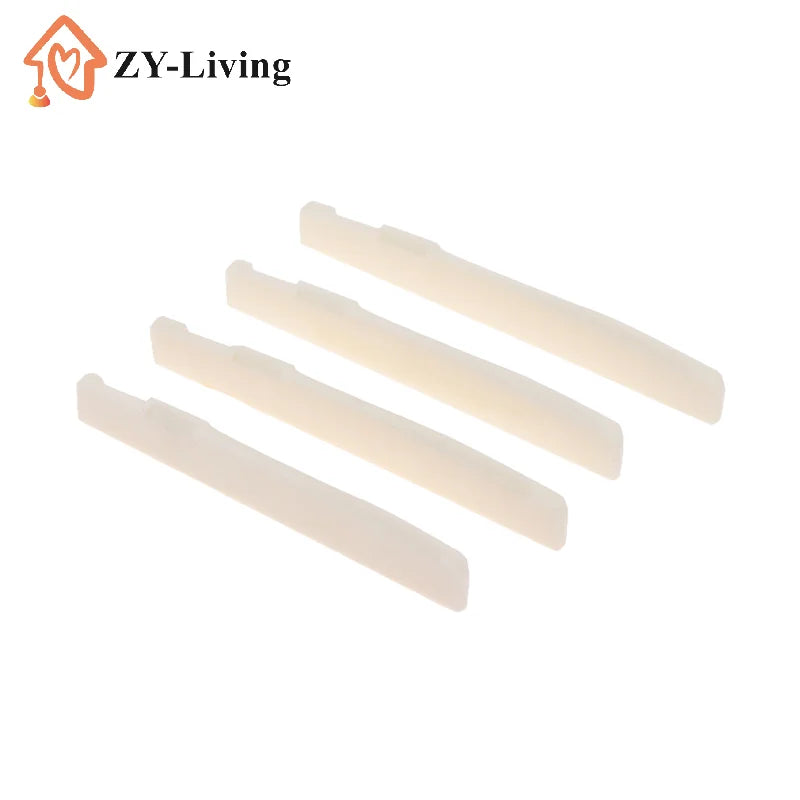 1Pcs Real Bone Bridge For Folk Acoustic Guitar 72MM/74MM/76MM/80MM * 12MM Quake