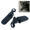 Motorcycle Foot Peg Replacement Pair with Hinged Anti Slip Grip H8WE Quake CN