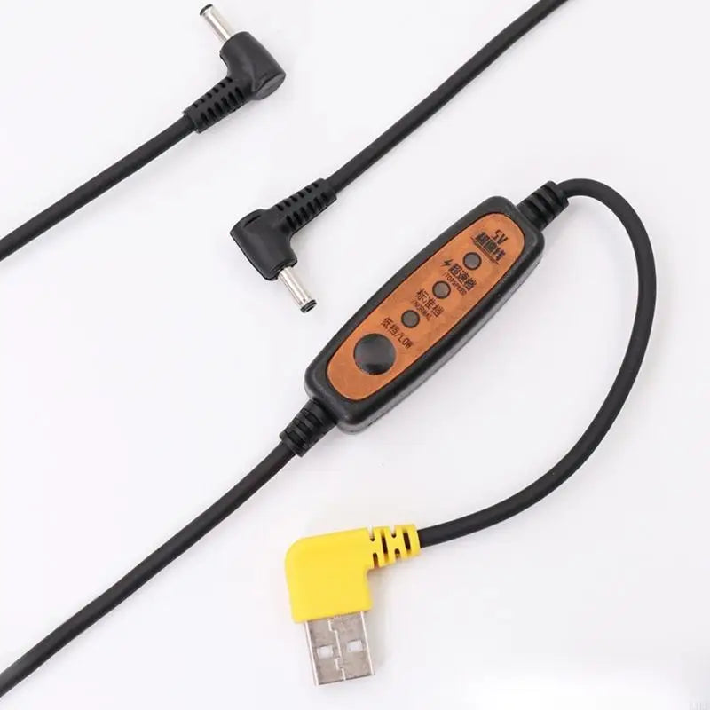 Wearable Cooling Connection Cable with On-Cable Fan Control, USB Replacement Wire and Flexible PVC Structure for K1KF Quake