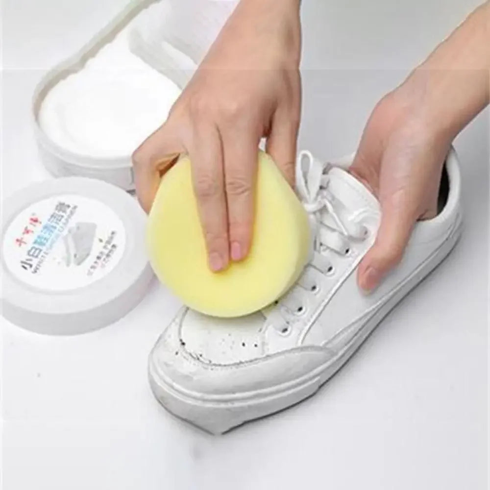 White Shoes Cleaning Cream Stains Remover Shoes Whitening All-Purpose Cleansing Cream For Cleaning Take Care Shoes Sneakers Quake