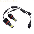 360 Degree Bright LED Angel Eyes Headlight 120W Modern Design for E90 E92 E60 E70 Model Automobile Light H8WE Quake CN