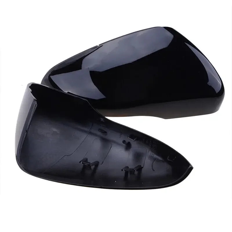 For VW Volkswagen Golf 6 MK6 GTI GTD 2009-2013 Car Replacement Rearview Side Mirror Cover Wing Cap Exterior Door Case Trim Auto Quake Gloss Black