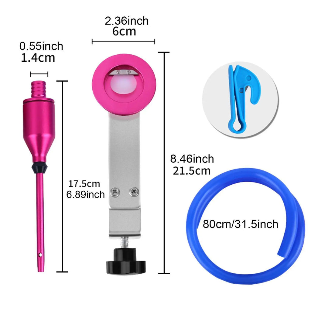 Balloon Expander Tool Table Clamp Air Balloon Expansion Balloon Inflation Tool for Wedding Engagement Birthday Event Party Quake