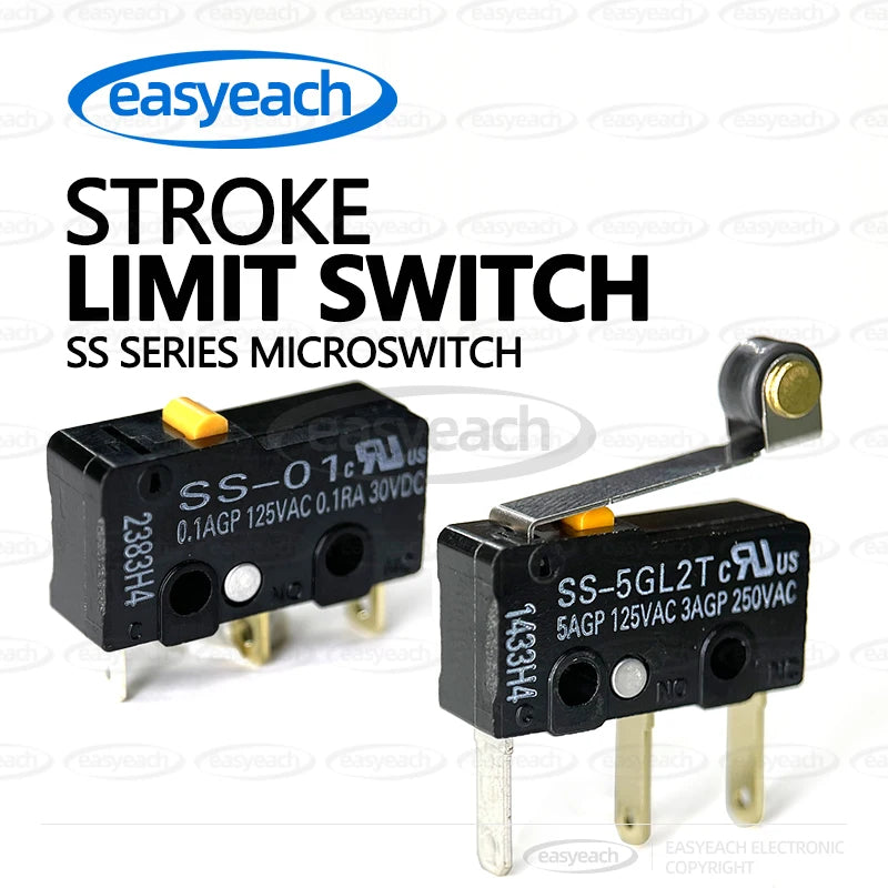 1pcs Microswitch Travel Limit Switch Sensor SS-01 SS-01GL13 SS-5GL2T SS-5GL13 SS-5GL SS-5 SS-10GL13 SS-10GL SS-10 Limit switch Quake