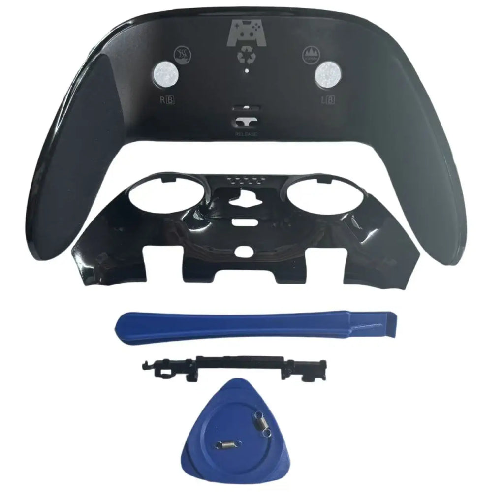 Suitable for PS5 Edge DSE Elite Controller Bottom Cover Rubber Yellowing and Cracking Replacement DIY Repair Parts Quake black