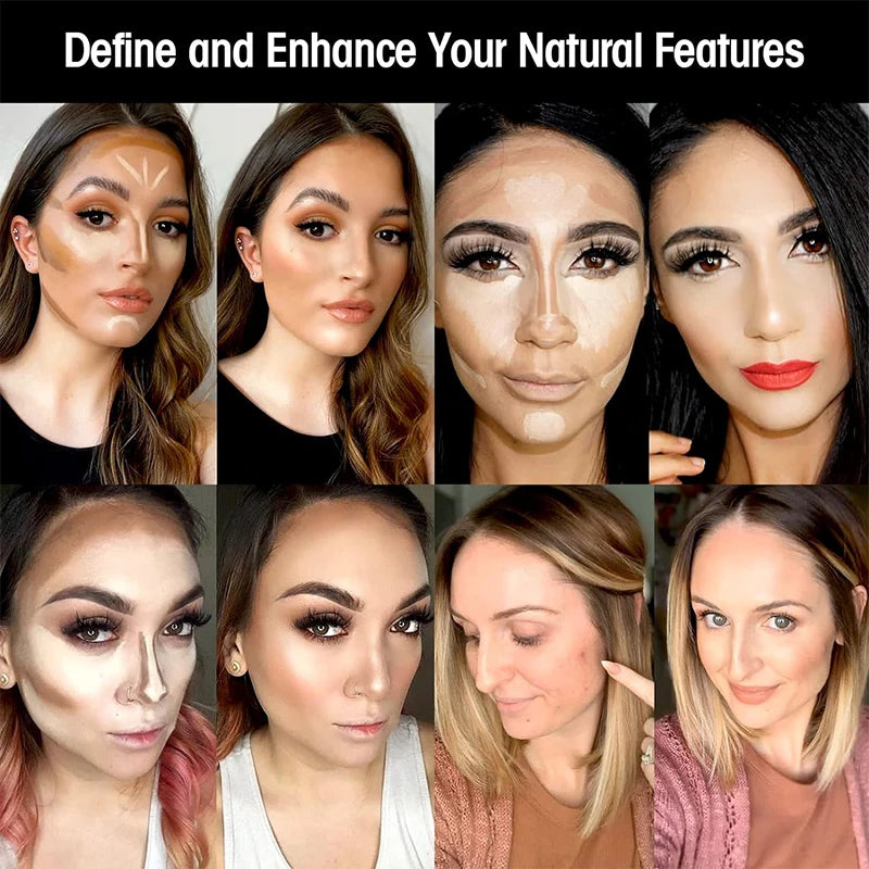 10 Colors Concealer Palette Eye Repairing Base Palette Matte Dark Circles Tattoo Contour Covering Concealer Cream Lasting Makeup Quake