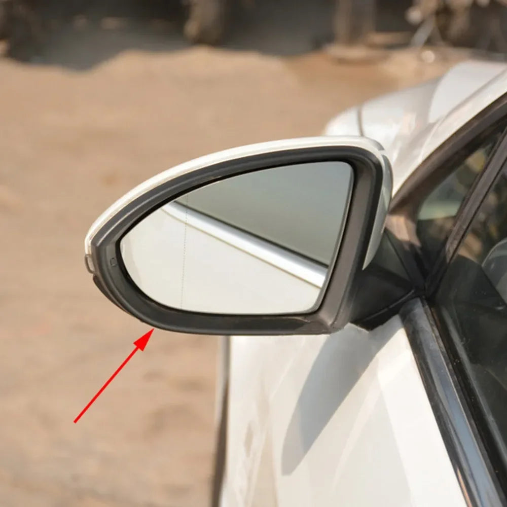 For VW Golf 7 Golf 7.5 GTI 2013-2020 Lamando 2015-2018 1x Car Rearview Side Mirror Frame Cover Case Shell Vehicle Accessories Quake