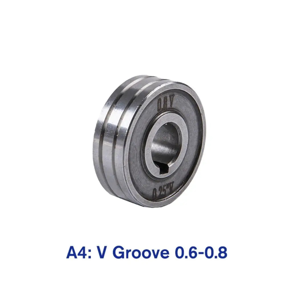 for Steel Aluminum Flux Cord Wire Welding Accessory Drive Wheel Knurl K V U Groove Welding Wire Feeding Roller MIG Wire Guide Quake 0.6-0.8mm-V Groove