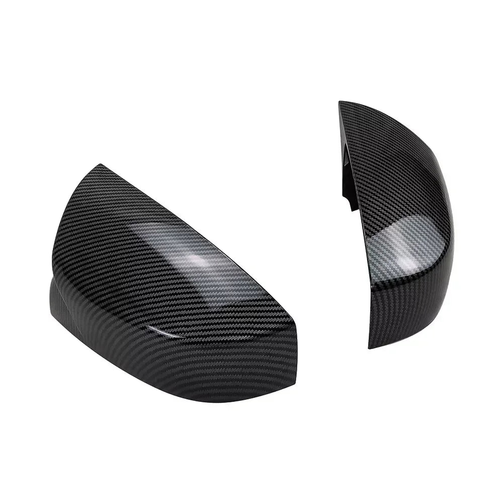 For US Subaru Outback Crosstrek WRX 2015-2017 Car Sticker Rearview Side Mirror Cover Wing Cap Exterior Door Rear View Case Trim Quake No Light Carbon