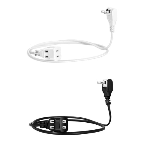 1 to 2 Plug Outlet Extender 2 Outlet Surge Protector Power Strip 180Degree for Kitchen Garden and Household Appliances K1KF Quake