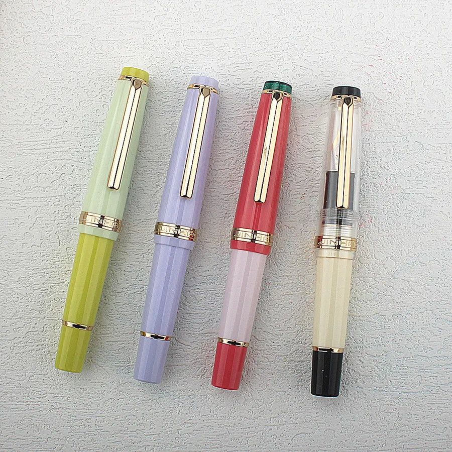 Jinhao 82 Fountain Pen Mini EF F Nib School Office Supplies Writing Stationery High Quality Gift Quake