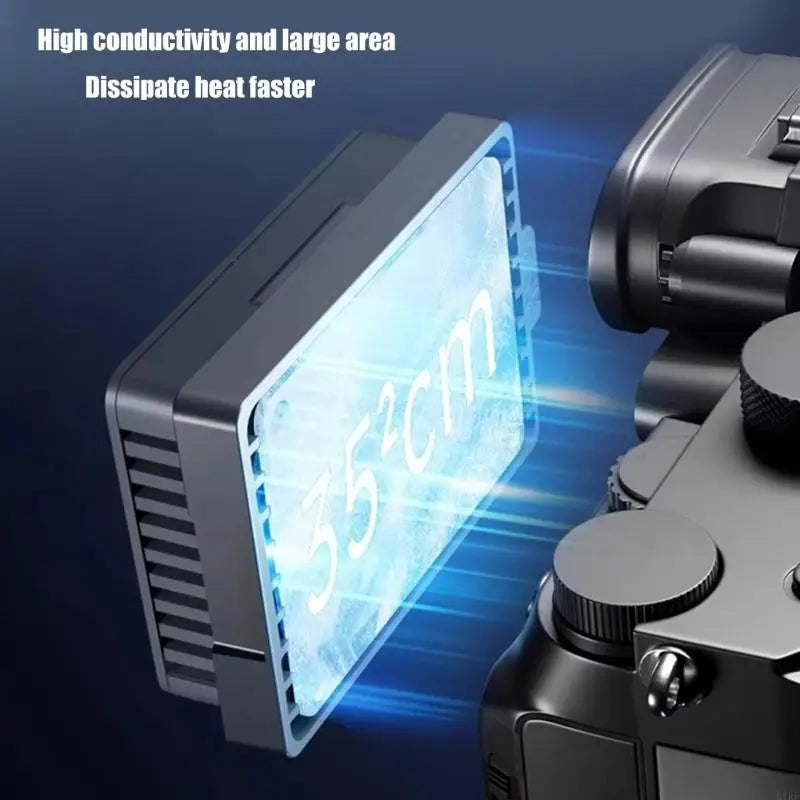 Battery Power Camera Temperature Control Fan Semiconductor Cooling Technology Compatible Major Camera Models K1KF Quake