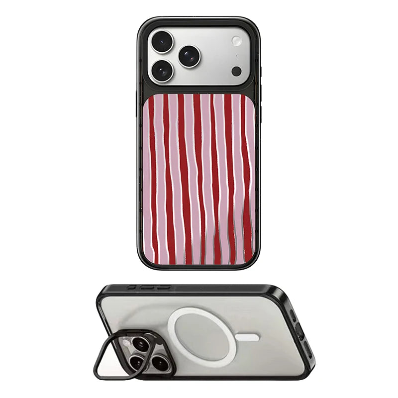 6092071 Impact Case - Mirror / Glaze Magnetic Cover: Compatible with IPhone 18 17 Pro Max 18Pro Quake stand (MagSafe) 1 for iPhone18 Pro Max