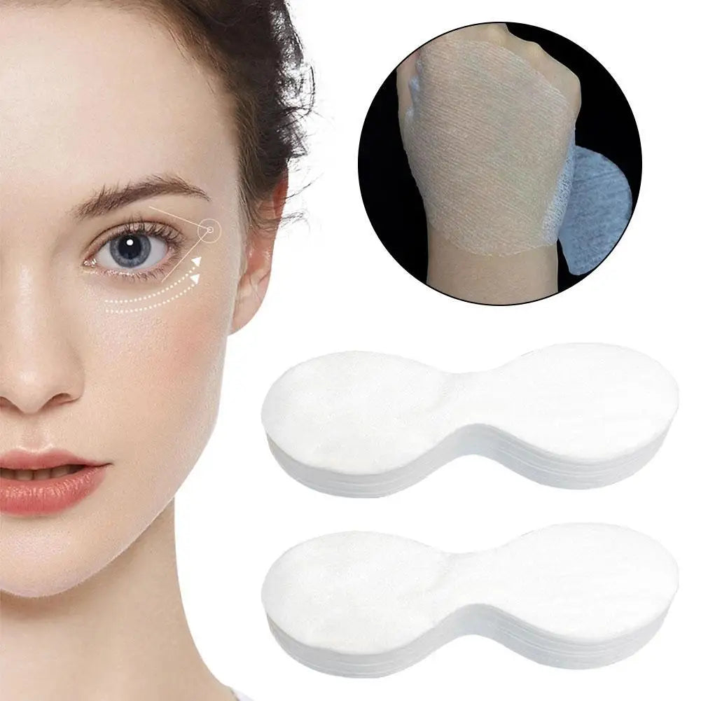 100/200/400PCS Disposable Eye Mask Paper Patches Ultrathin Natural Cotton Paper Eye Pads for Women Spa Eye Patches Sheets Makeup Quake