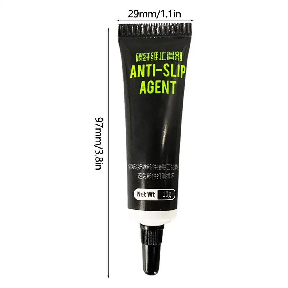 10g Carbon Fiber Anti Slip Agent Torque Retention Paste for Bikes Seatpost Anti-Creak Grease Bicycle Carbon Assembly Gel Quake 10G