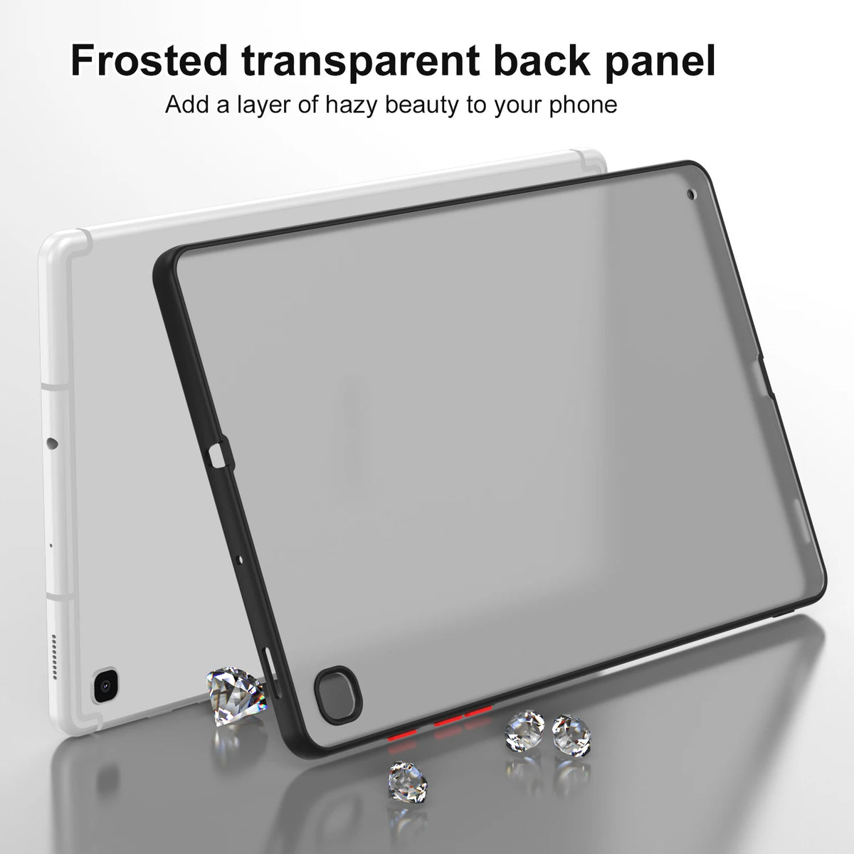 Anti-Drop Transparent Protective Case for Galaxy Tab S6 Lite ,SM-P610/Wi-Fi SM-P615/LTE 2020/2022/2023/2024 Durable Tablet Shell Quake