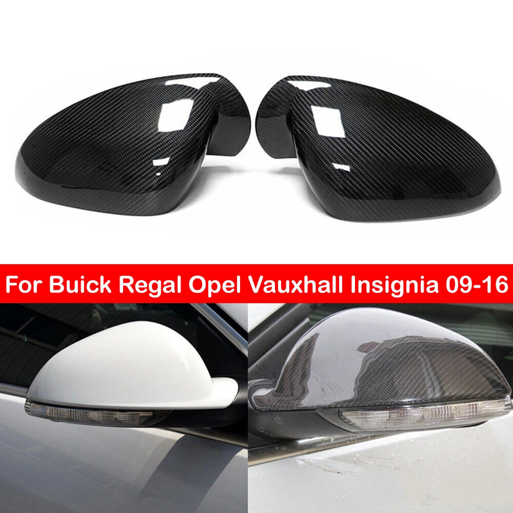 For Buick Regal Opel Vauxhall Insignia 2009-2016 Car Replacement Rearview Side Mirror Cover Wing Cap Exterior Door Case Trim Quake