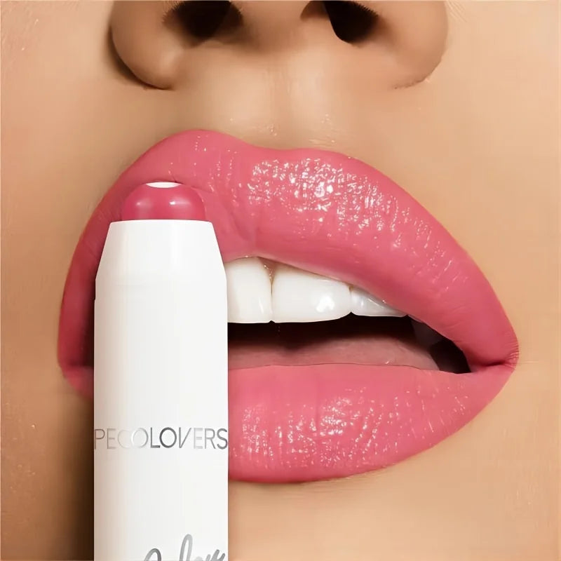 PECOLOVERS Waterproof Lipstick for Women - Long-Lasting, Moisturizing Gloss with Natural Finish, Suitable for All Skin Types Quake 05