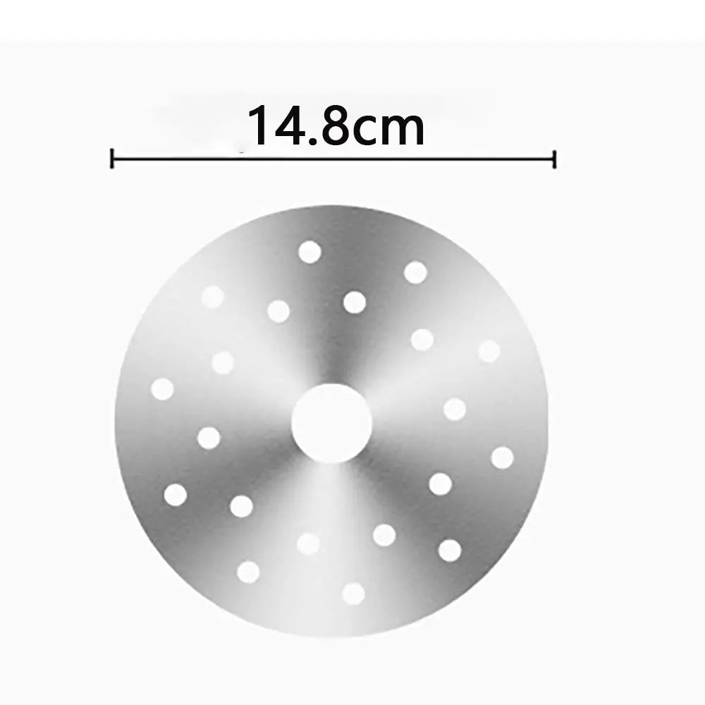 Stainless Steel Induction Cooker Heat Diffuser Saucepan Cooking Hob Heat Conduction Plate Converter Tool Cookware Parts Quake 14.8CM