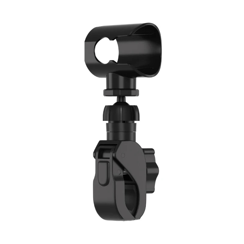 Round Bar Clip Mount for Shark Handheld Fan, Adjustable Holder with Tool-Frees Knob for Bikes, Strollers, and K1KF Quake CN