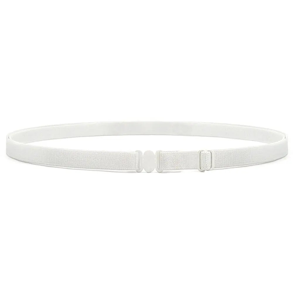 Highly Elasticity Crop Adjustable Band Adjustable Durable Crop Tool for Shirt Crop Band for Tucking Shirts Quake White-Style 1
