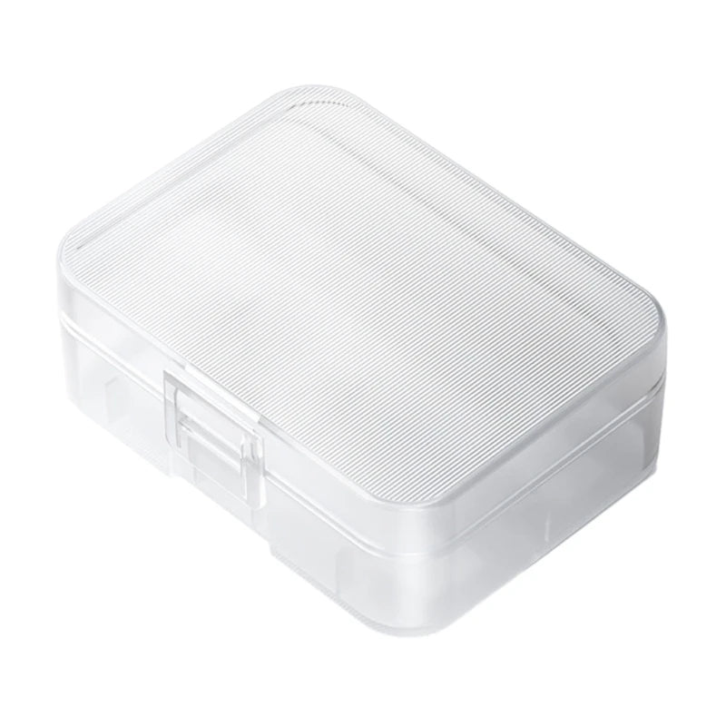 Clear Battery Storage Case for 2x18650 or 3x16340 Batteries Protect Your Batteries, Prevent Short Circuits and Dust K1KF Quake