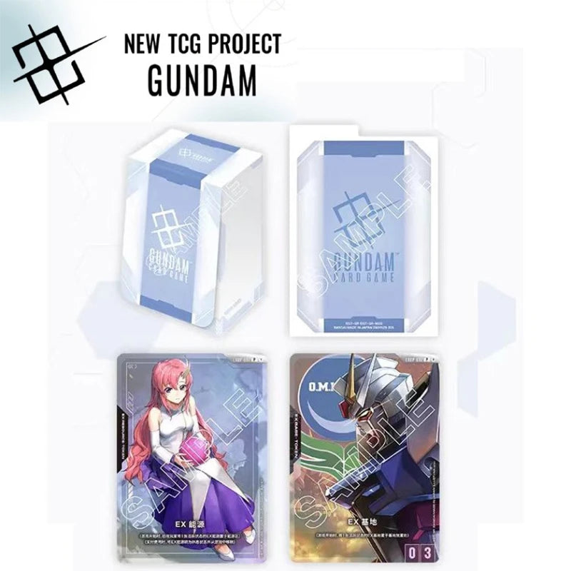 Official Gundam Card Game GCG Booster Box 01 with EX Energy EX Base Simplified Chinese Version Anime Collection Battle Card Set Quake