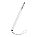 Telescopic Teacher Pointer Stick Retractable Teaching Pointer with Lanyard for Presentation Teaching Lecture Office K1KF Quake White