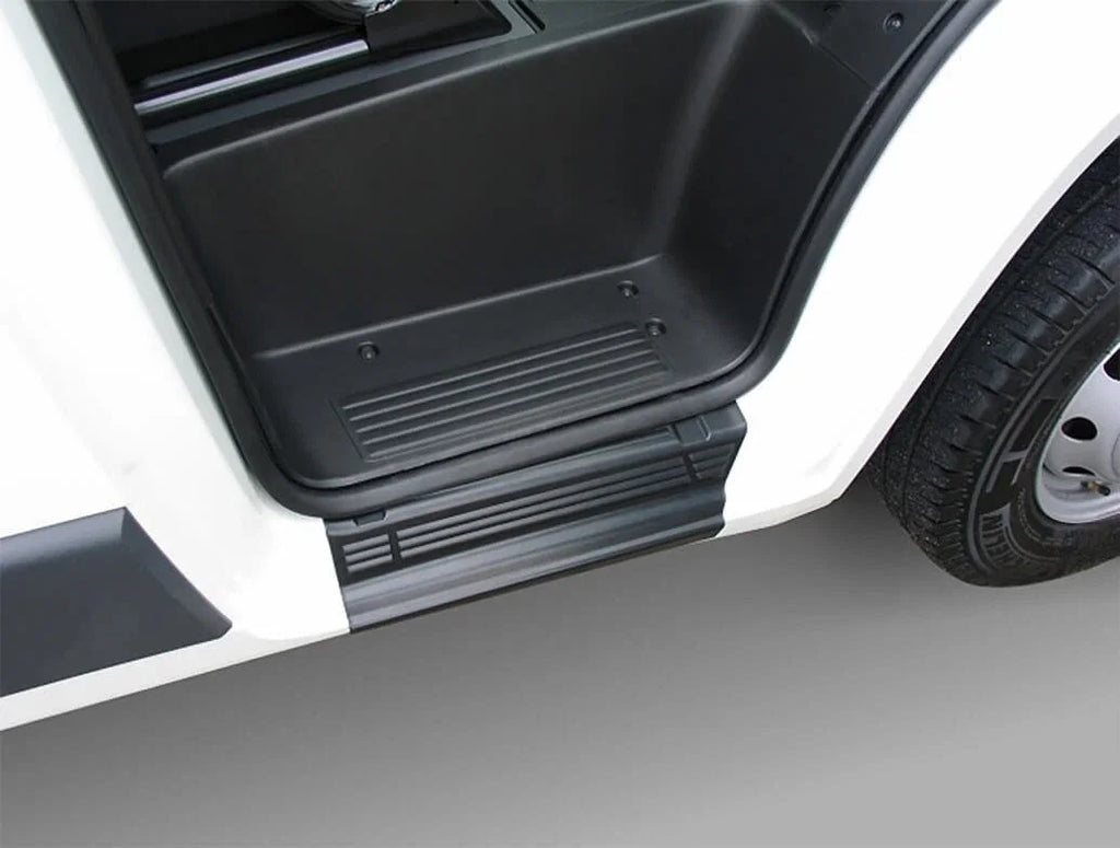 For Peugeot Boxer Fiat Ducato Citroen Relay 2007-2023 Car Cab Entry Sill Protector Camper Van Threshold Step Cover Guard Trim Quake