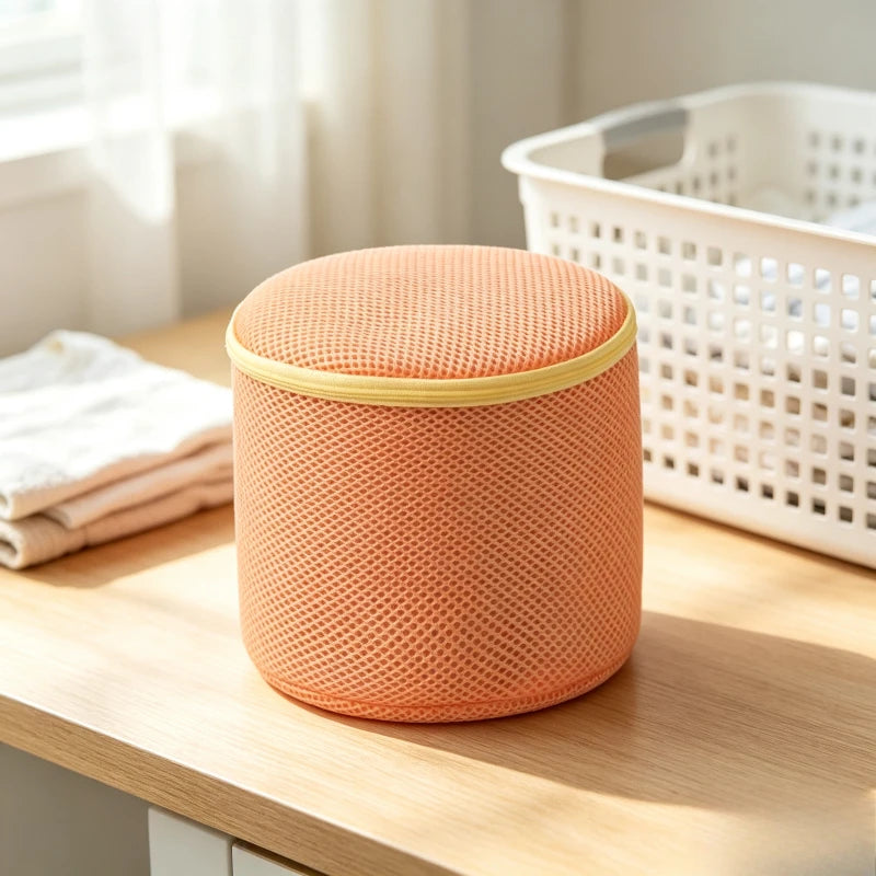 Round Anti-deform Bra Laundry Mesh Bag Special Washing Protector for Underwear Lingerie Household Washing Machine Accessory Quake