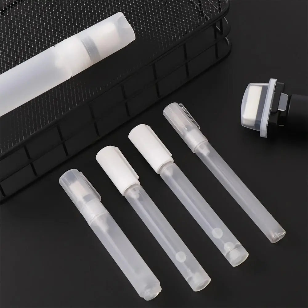 Refillable ink Transparent Barrels Tube Graffiti Pens Paint Pen Accessories Liquid Chalk Marker Empty Rod Quake