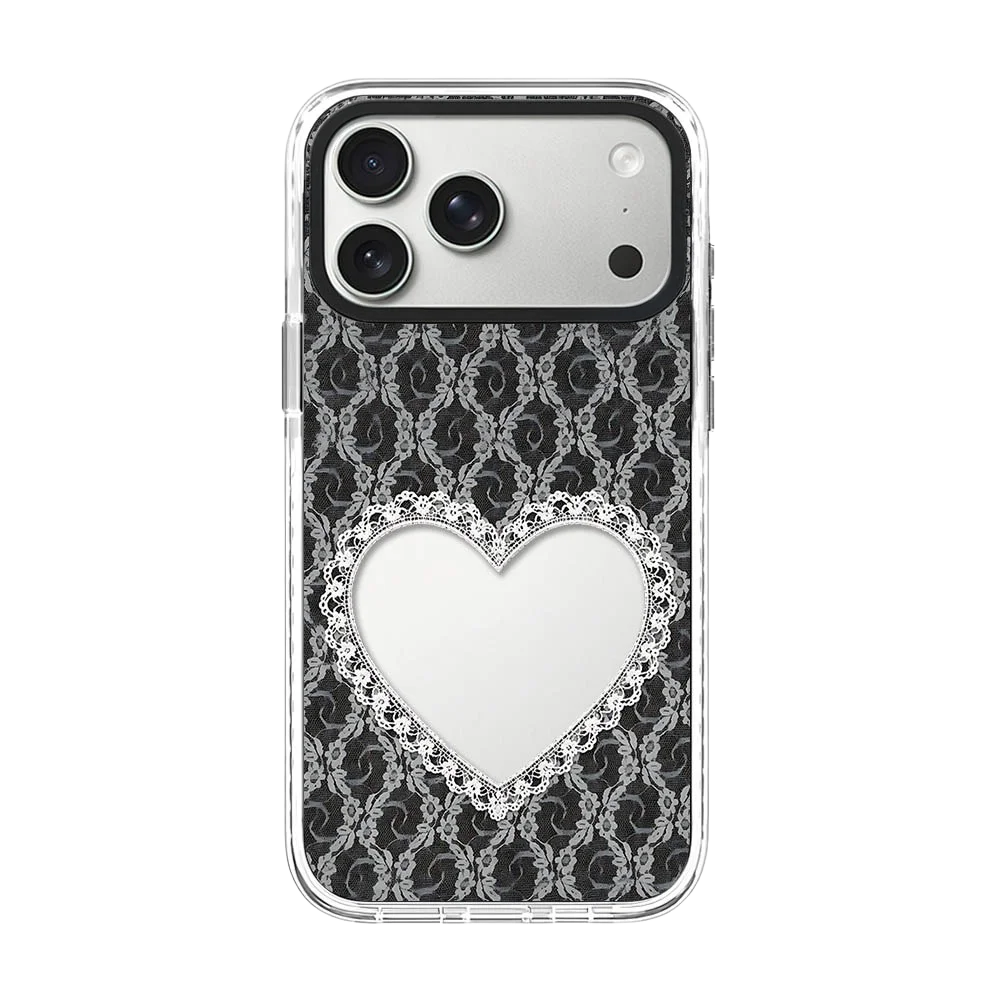 6082518 White Border Magnetic Phone Case Cover for IPhone 14 15 16 17 18 Pro Max Case Quake white (MagSafe) 1 iPhone 15 Pro